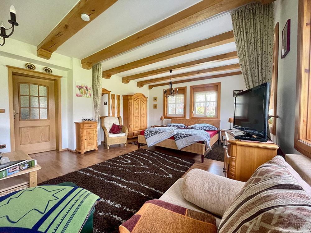 Ferienwohnung Zum Heuschober บวร์ก ภายนอก รูปภาพ