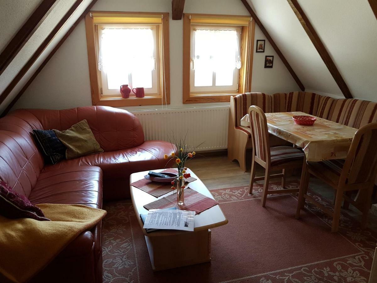 Ferienwohnung Zum Heuschober บวร์ก ภายนอก รูปภาพ