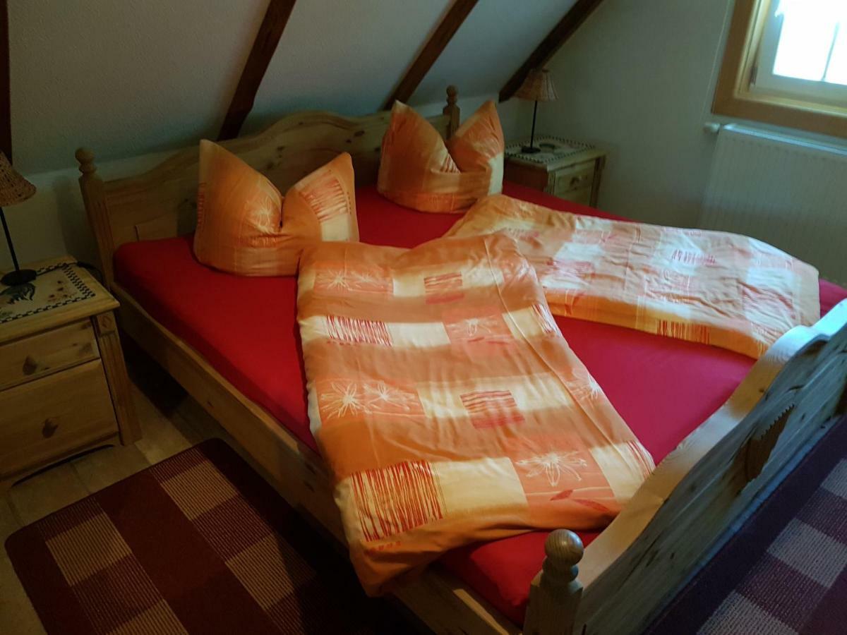 Ferienwohnung Zum Heuschober บวร์ก ภายนอก รูปภาพ
